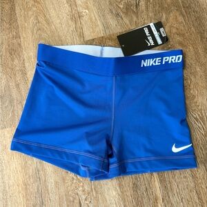 Nike Pro Women's Blue spandex NWT
